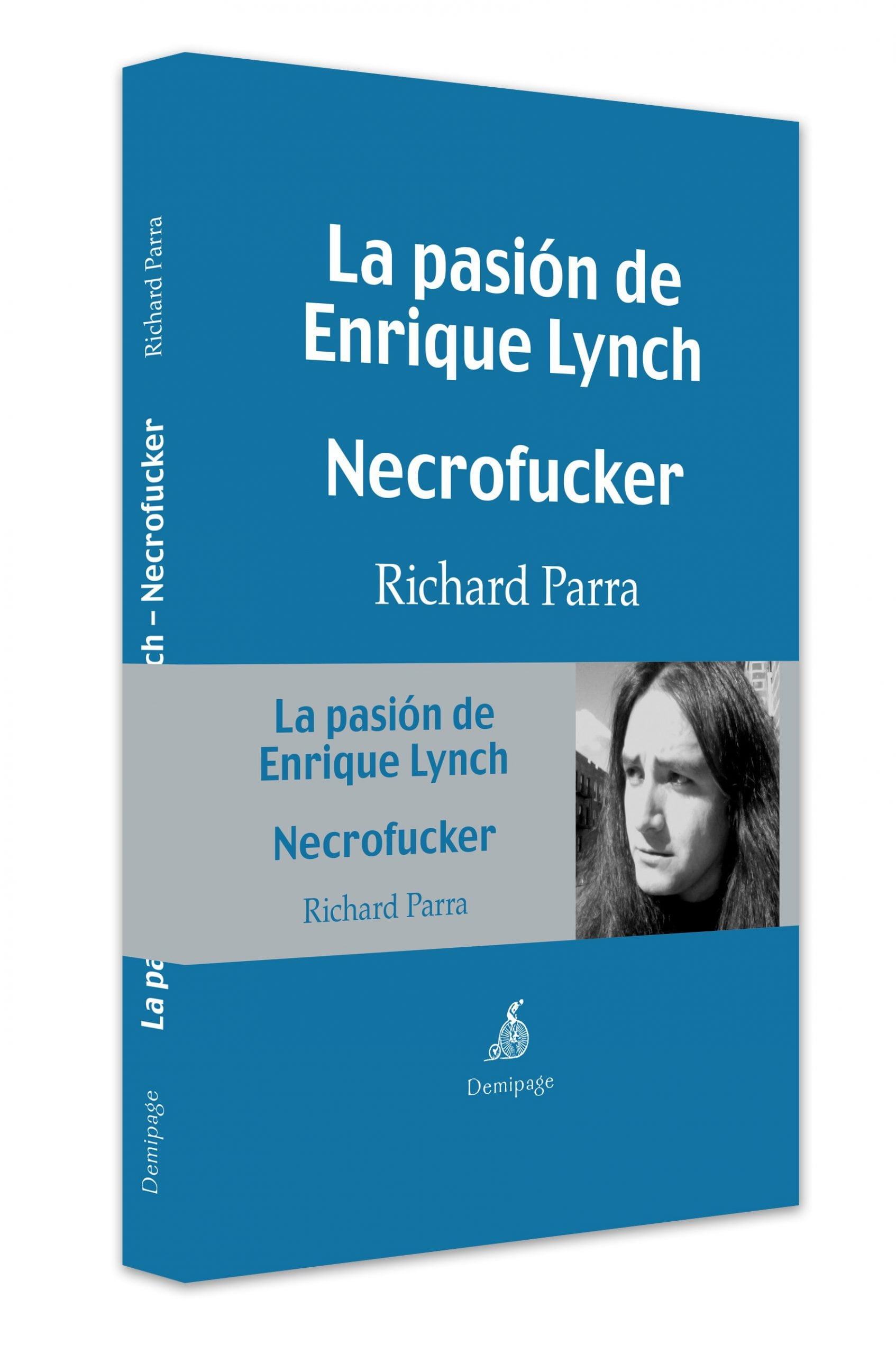 Cubierta de La pasión de Enrique Lynch. Necrofucker