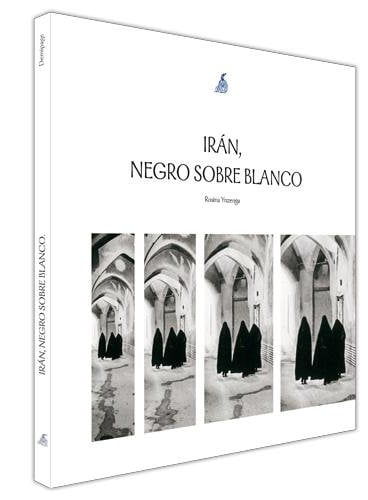 Cubierta de Irán, negro sobre blanco