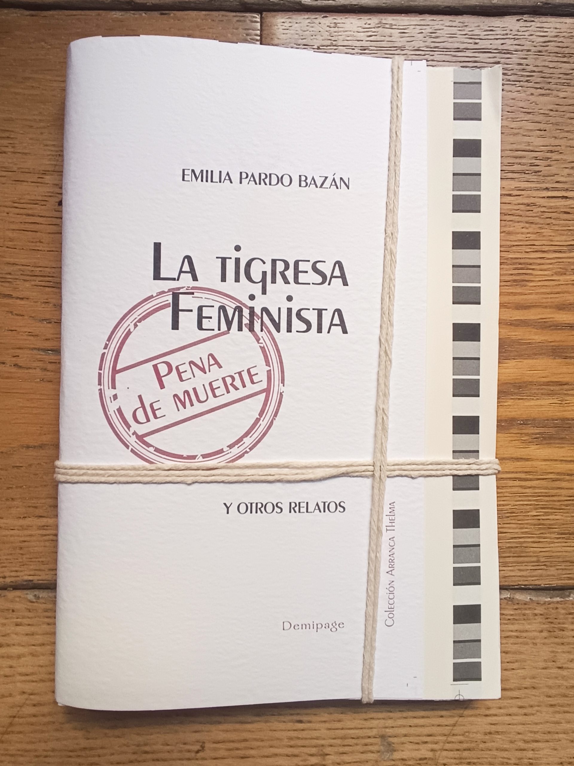 Cubierta de La Tigresa Feminista. Edición VINTAGE